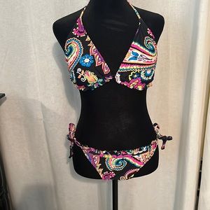 Two piece string bikinis